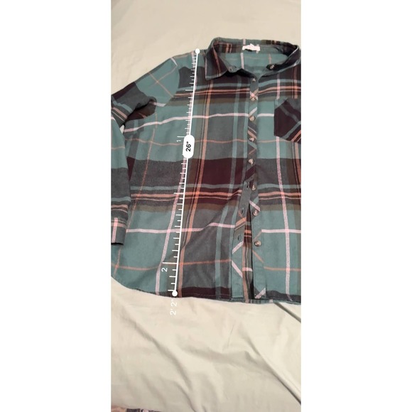 Green Plaid Super Soft - Picture 3 of 6